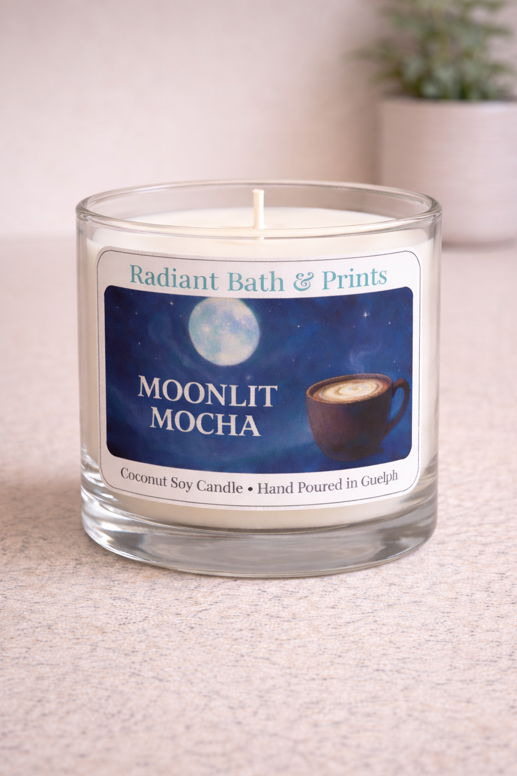 Moonlit Mocha 8.5 oz Candle