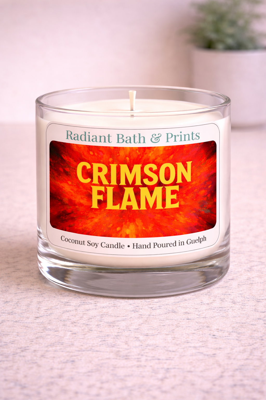 Crimson Flame 8.5 oz Candle